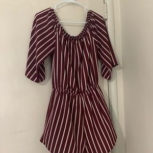 Fashion Nova Off the shoulder Romper
